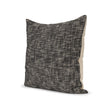 Mercana Jalia Cream and Black Cotton Decorative Lumbar Cover