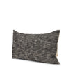 Mercana Jalia Cream and Black Cotton Decorative Lumbar Cover