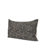 Mercana Jalia Cream and Black Cotton Decorative Lumbar Cover