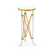 Jonathan Charles S. Rnd Antique Glass Vanity Table ( 500180-BSG-GAM )