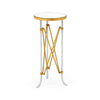 Jonathan Charles S. Rnd Antique Glass Vanity Table ( 500180-BSG-GAM )