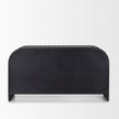 Mercana Gehry Black Metal Frame w/Wood Accent 4 Cabinet Door Two Drawer Sideboard