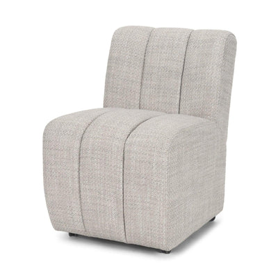 Mercana Wilkins Gray Performance Fabric Upholstered Dining Chair