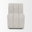 Mercana Wilkins Gray Performance Fabric Upholstered Dining Chair