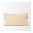 Mercana Jacory Cream Checker Textured Decorative Pillow Cover
