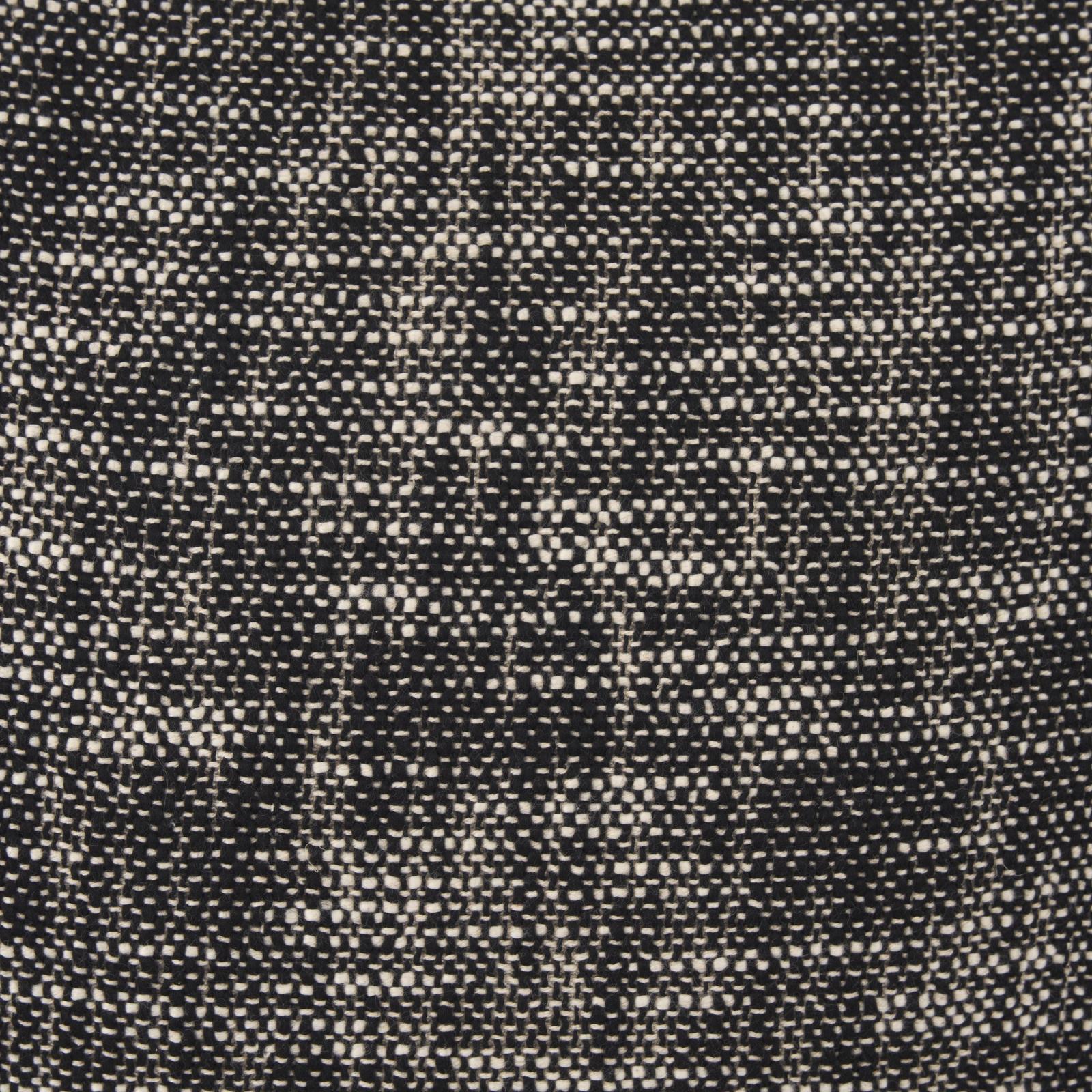 Mercana Jalia Cream and Black Cotton Decorative Lumbar Cover