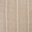 Mercana Jensen Beige and Gray Plaid Cotton-Linen Decorative Square Pillow Cover