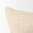 Mercana Jacory Cream Checker Textured Decorative Pillow Cover