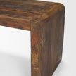 Mercana Estelle Rustic Brown Reclaimed Wood Bench TOP