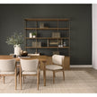Mercana Suvan Light Brown Rectangular Oak Wood Dining Table