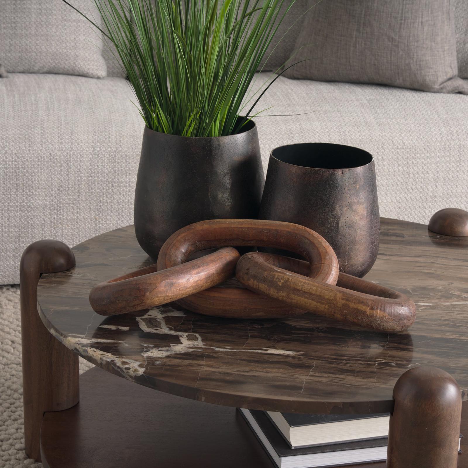 Mercana Tayla Large Wood Chain Link