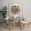 Mercana Juniper Round White Dome Pendant Light