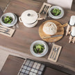 Mercana Konstantin Medium Brown Wood W/ Live Edge Rectangular Dining Table