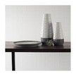 Mercana Harrier Large Gray Ceramic Dark Base White Vase Clearance