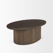 Mercana Terra Oval Fluted Coffee Table