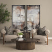 Mercana Jalia Cream and Black Cotton Decorative Lumbar Cover