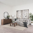 Mercana Tammar Round Wood w/ Tapered Legs Coffee Table