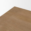 Mercana Grier Solid Wood W/ Black Cane Office Desk