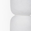 Mercana Everly White Cement W/Beige Shade Table Lamp