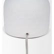 Mercana Everly White Cement W/Beige Shade Table Lamp