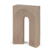 Mercana Kacia Resin Textured Gray Decorative Object
