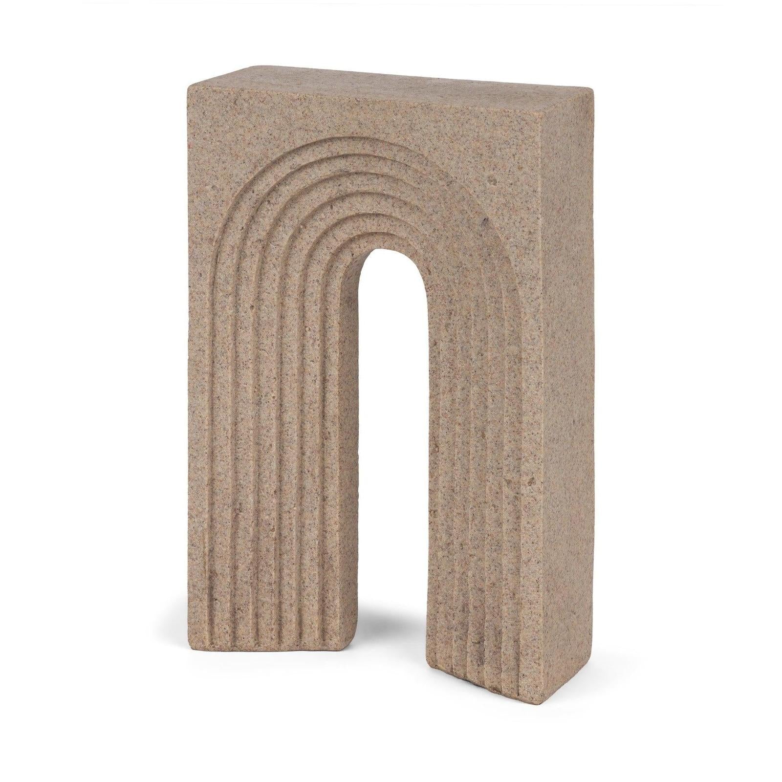 Mercana Kacia Resin Textured Gray Decorative Object