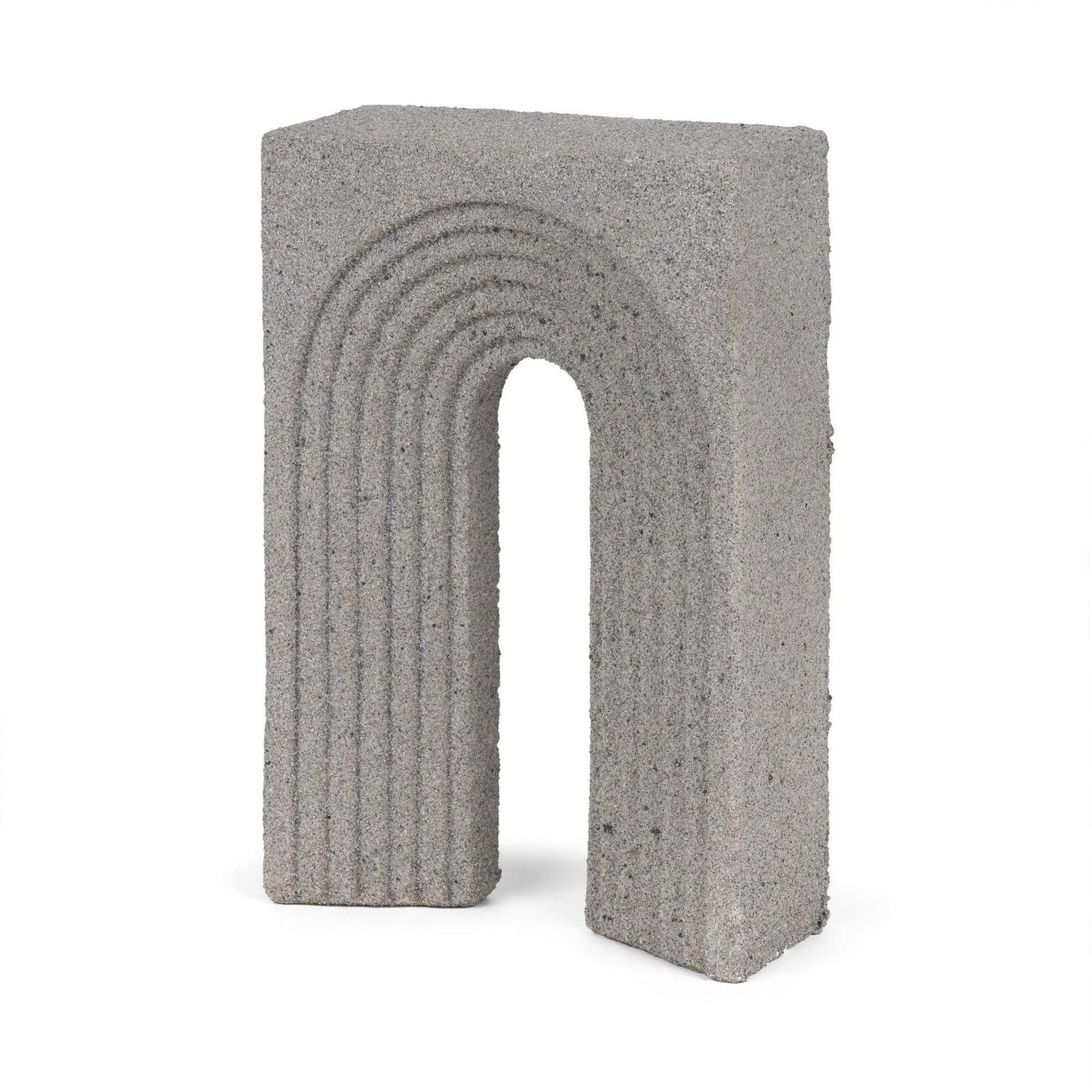 Mercana Kacia Resin Textured Gray Decorative Object