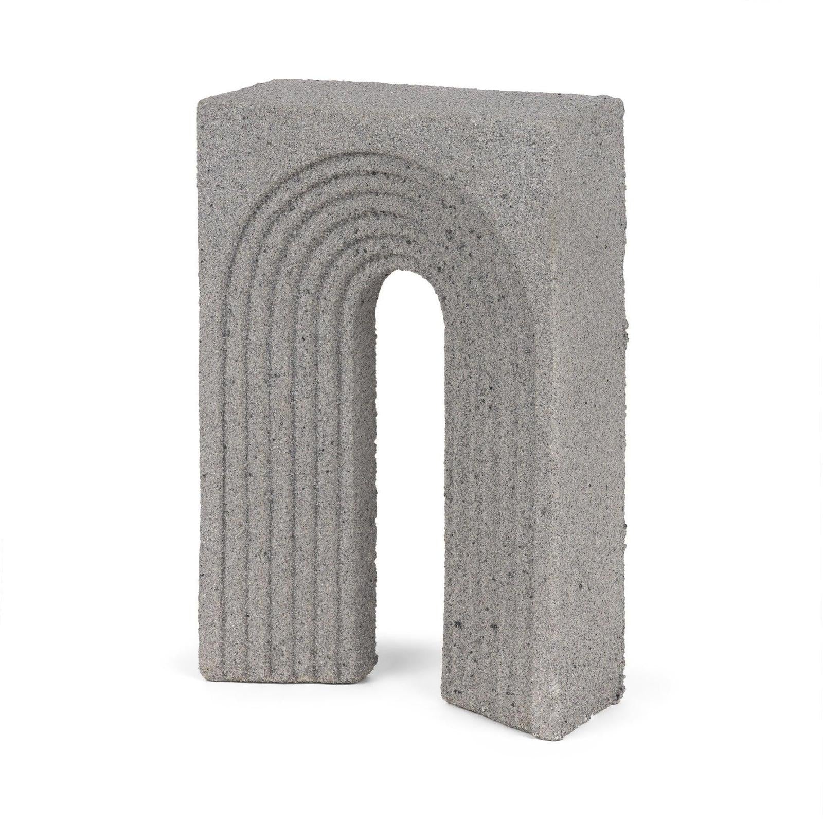 Mercana Kacia Resin Textured Gray Decorative Object