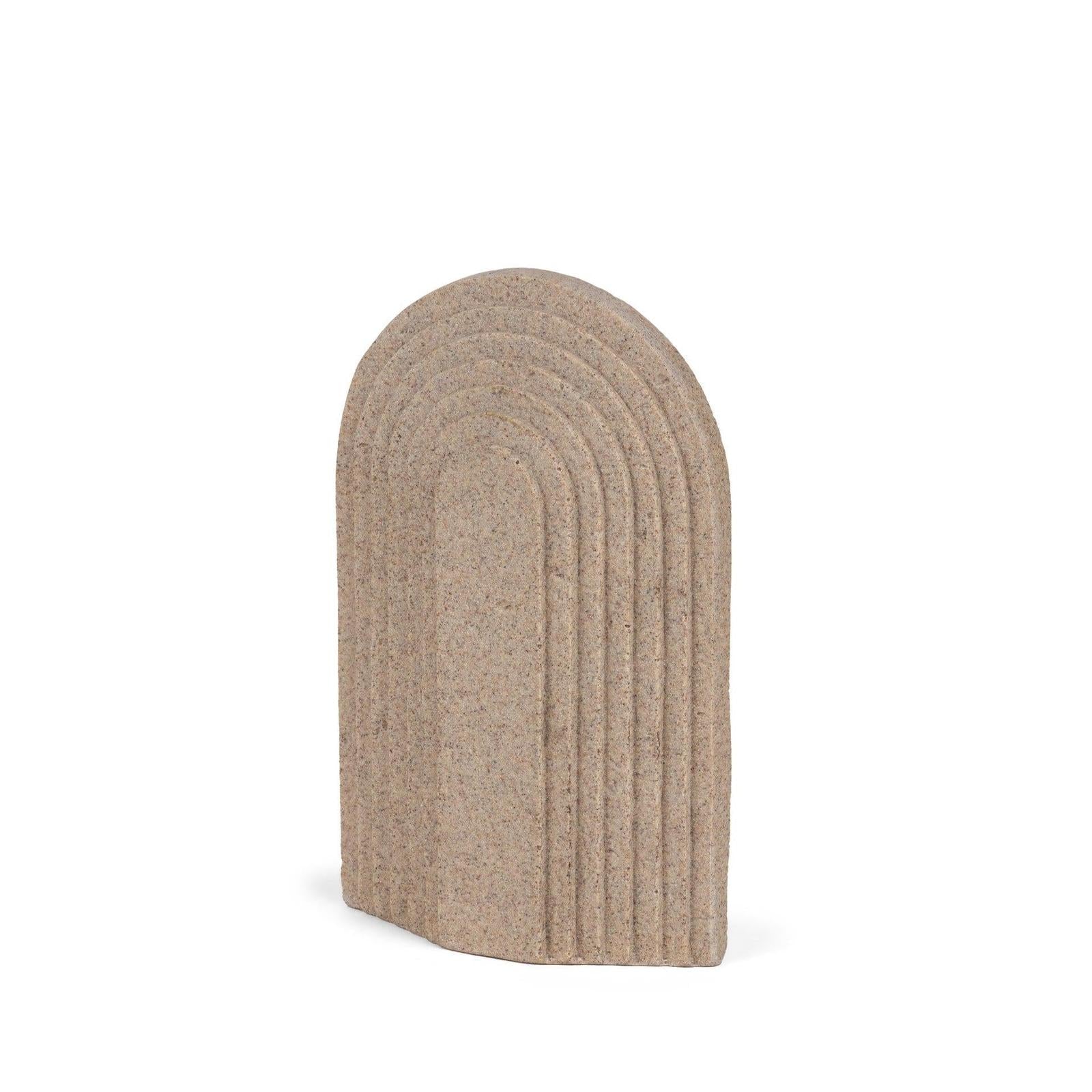 Mercana Kael Resin Textured Gray Decorative Object