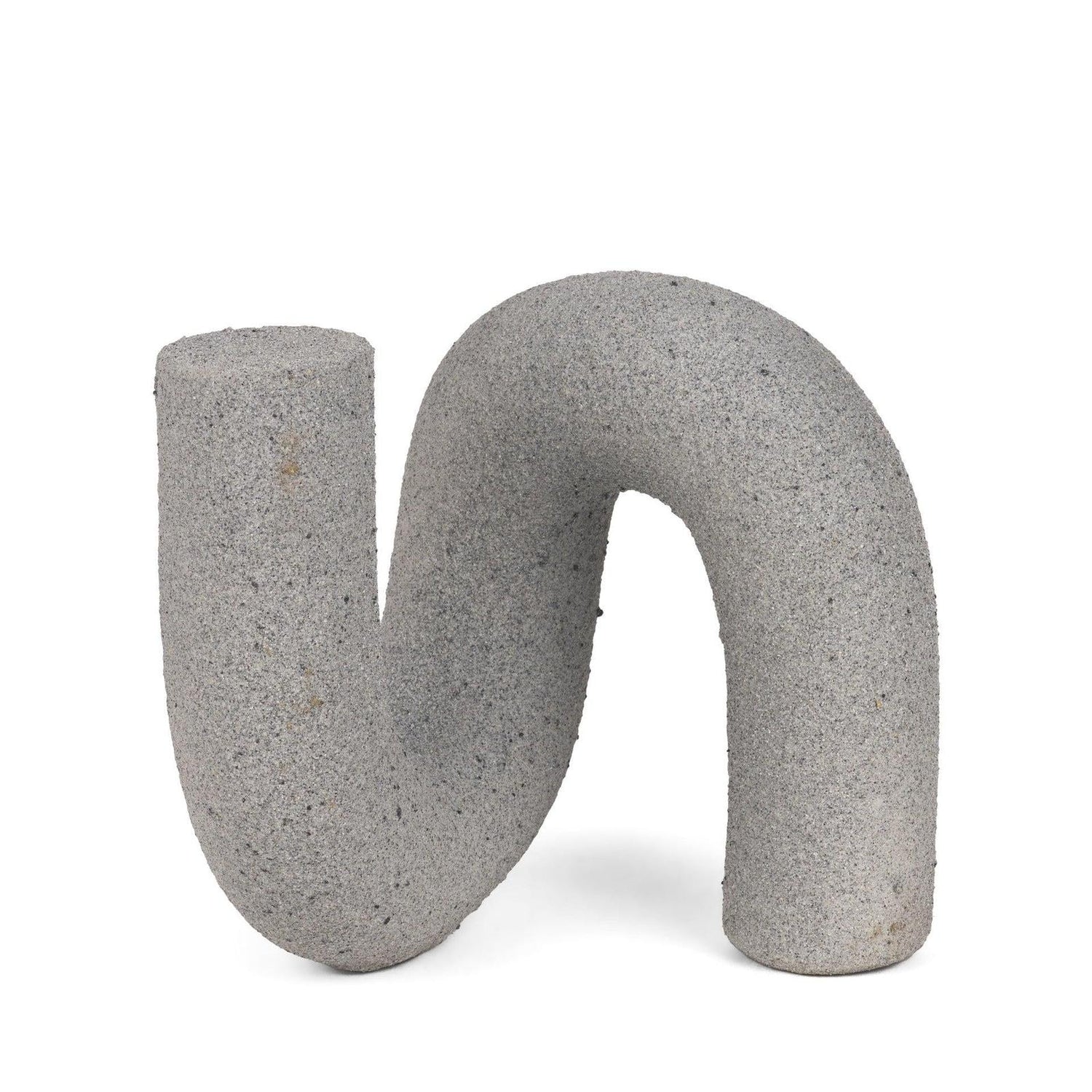 Mercana Kailas Resin Textured Gray Decorative Object