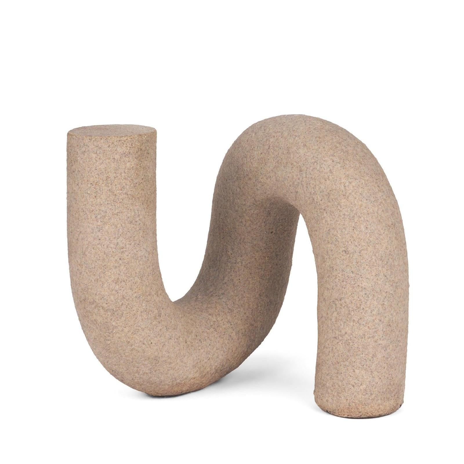 Mercana Kailas Resin Textured Gray Decorative Object