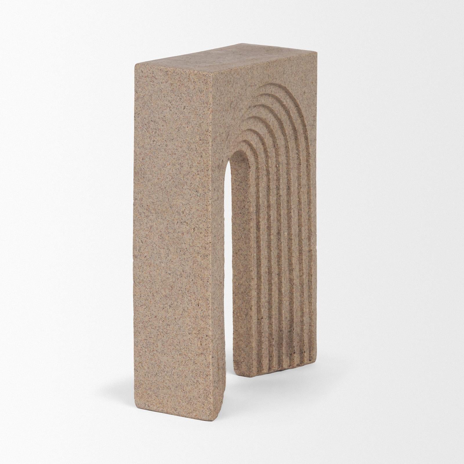 Mercana Kacia Resin Textured Gray Decorative Object