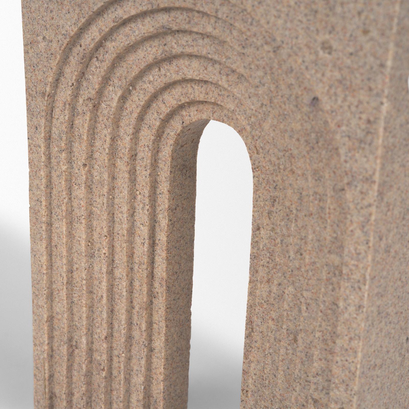 Mercana Kacia Resin Textured Gray Decorative Object