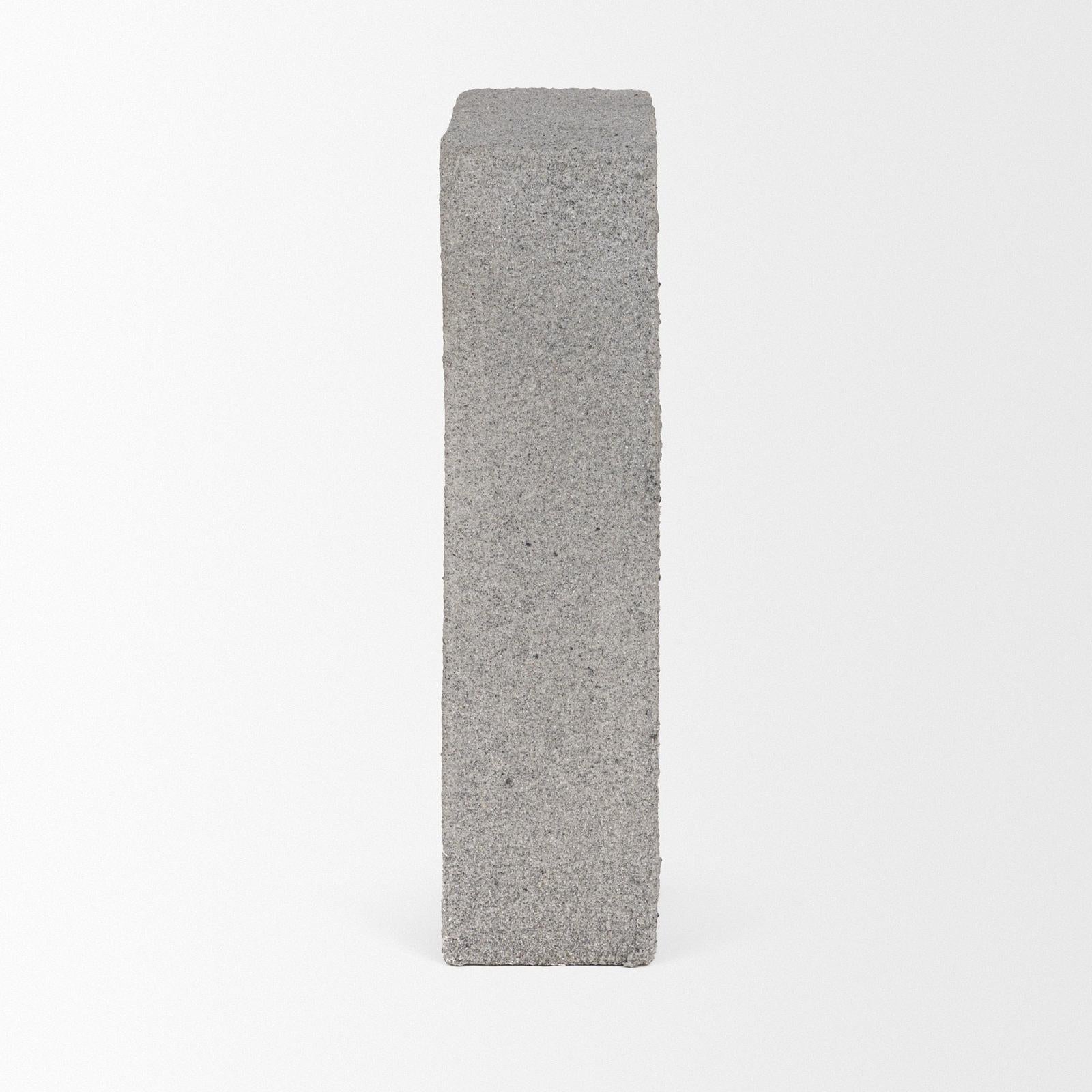 Mercana Kacia Resin Textured Gray Decorative Object