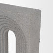 Mercana Kacia Resin Textured Gray Decorative Object