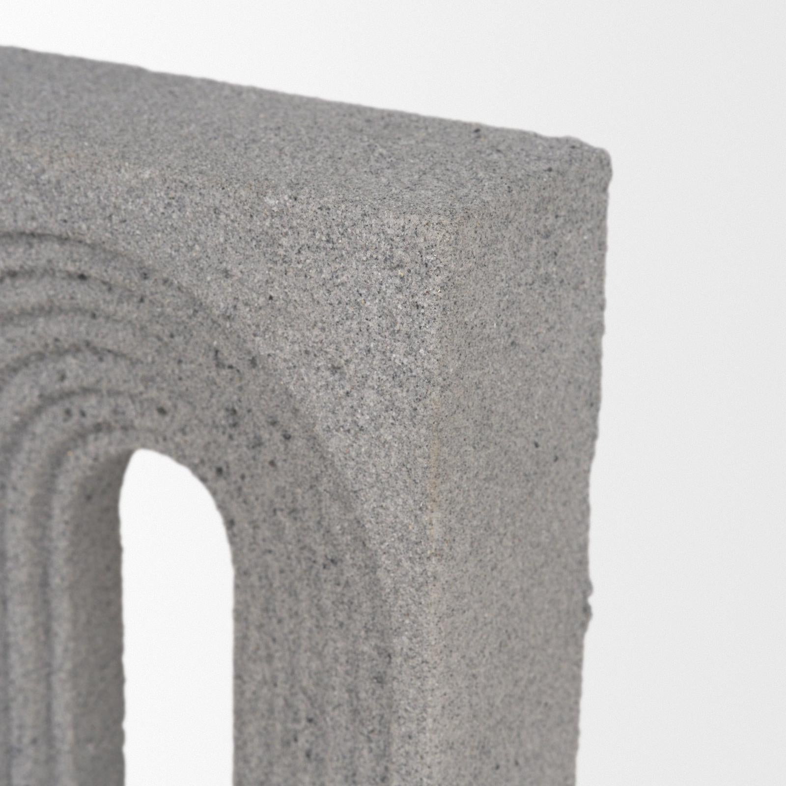 Mercana Kacia Resin Textured Gray Decorative Object