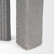 Mercana Kacia Resin Textured Gray Decorative Object
