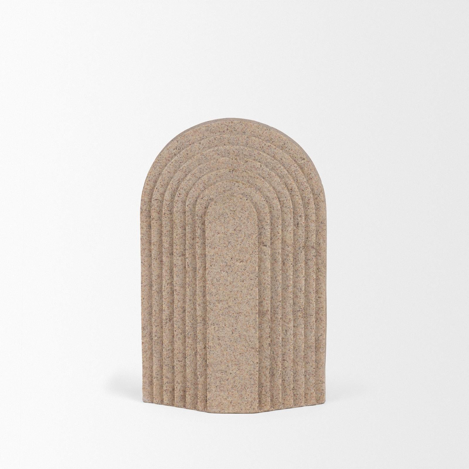 Mercana Kael Resin Textured Gray Decorative Object