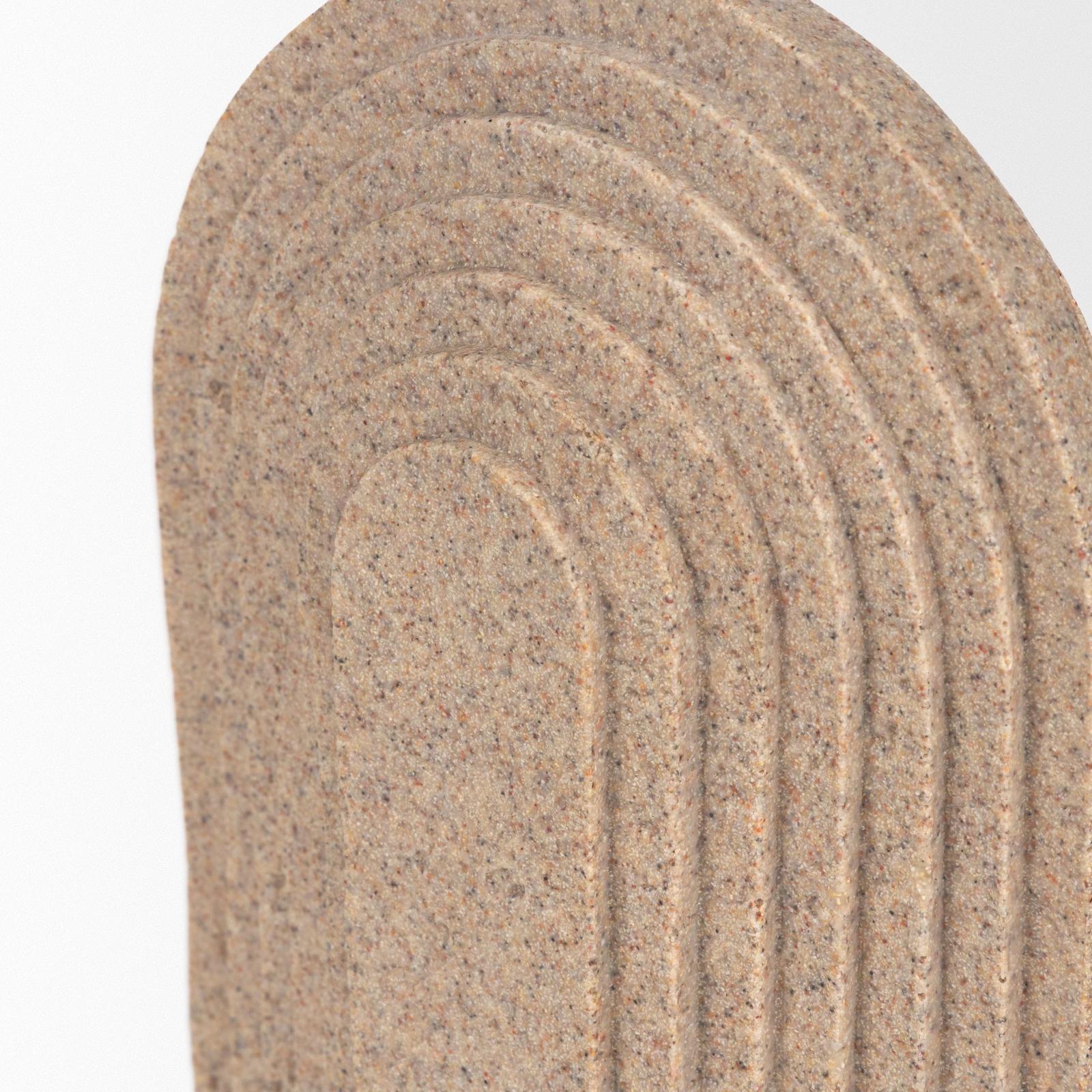 Mercana Kael Resin Textured Gray Decorative Object