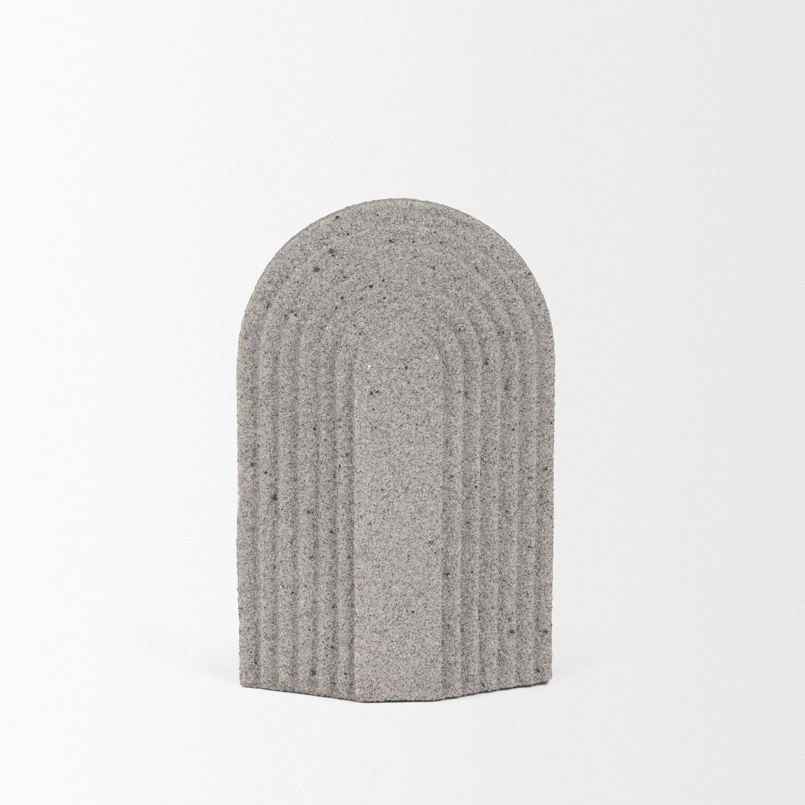 Mercana Kael Resin Textured Gray Decorative Object