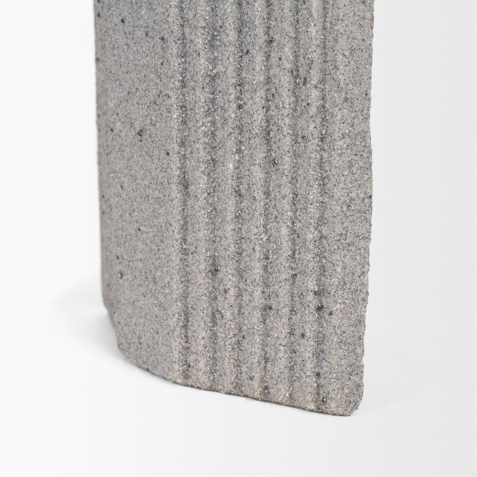 Mercana Kael Resin Textured Gray Decorative Object