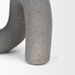 Mercana Kailas Resin Textured Gray Decorative Object