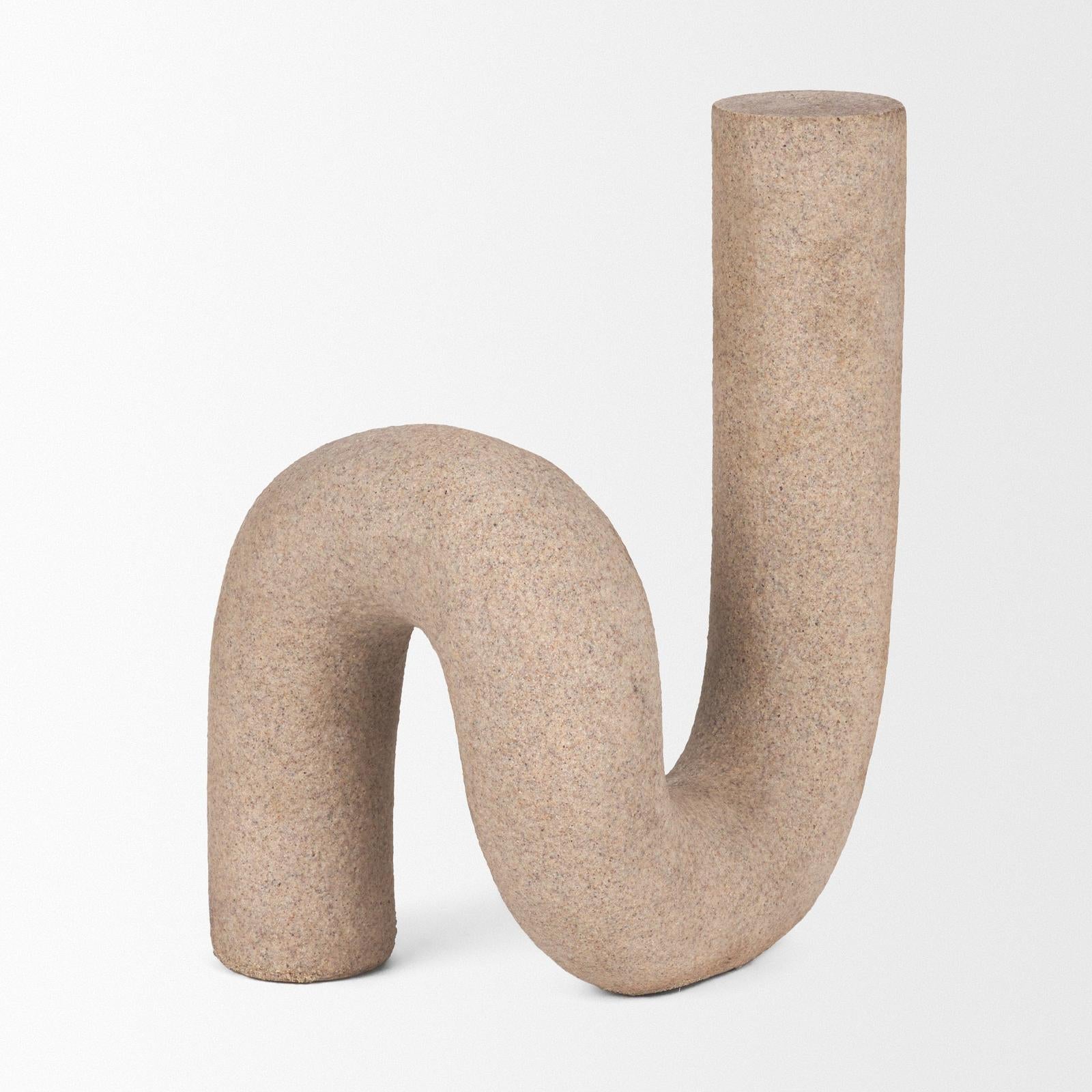 Mercana Kailyn Resin Textured Concrete Decorative Object