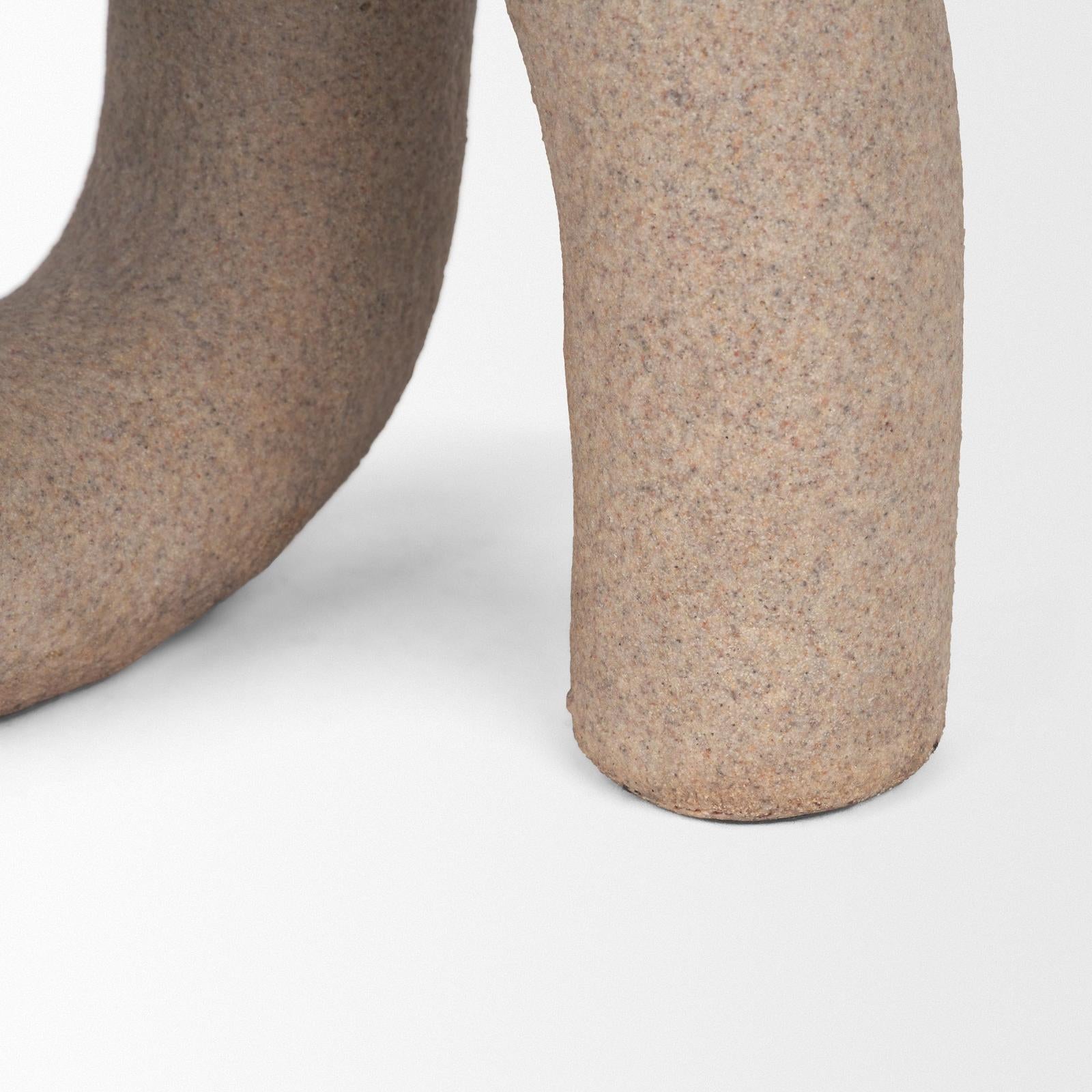 Mercana Kailas Resin Textured Gray Decorative Object