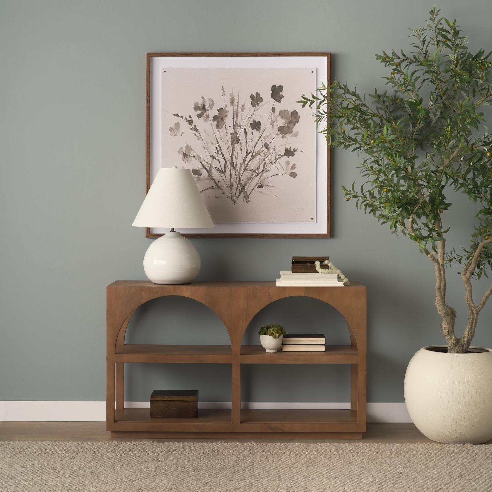 Mercana Mehdi White Ceramic Table Lamp
