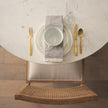 Mercana Wynn Beige Fabric Wood Dining Chair