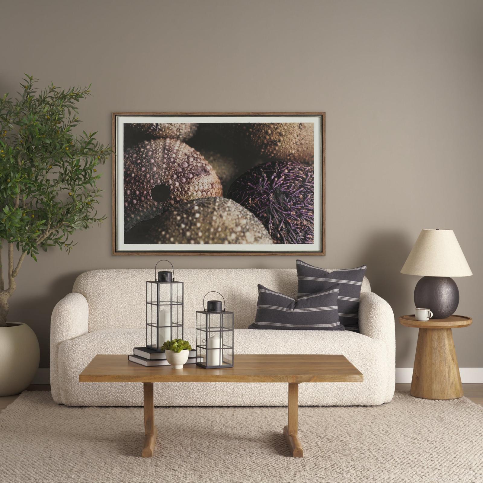 Mercana Takoda Wood Tapered Drum Accent Table