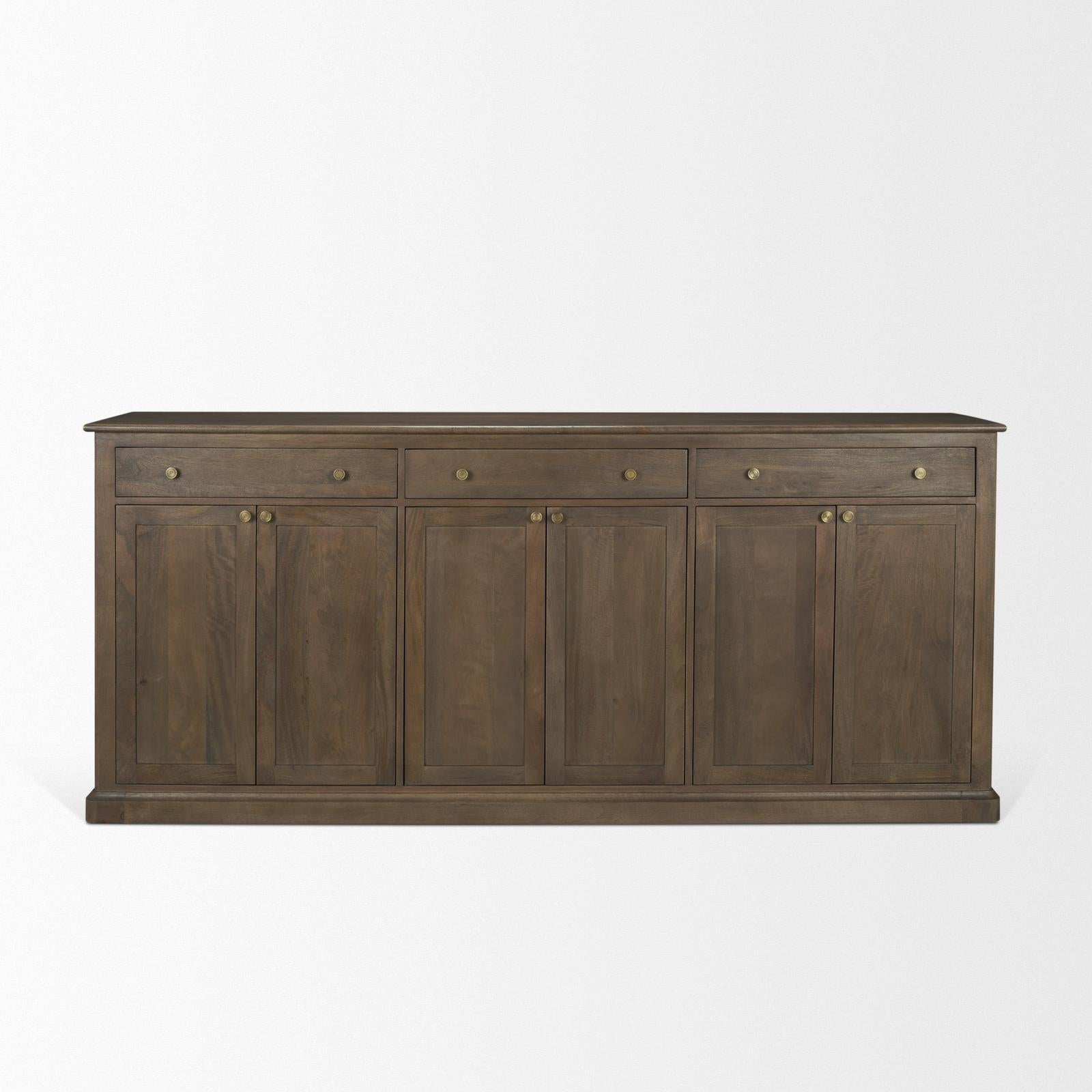 Mercana Baron 3-Drawer 6-Door Sideboard