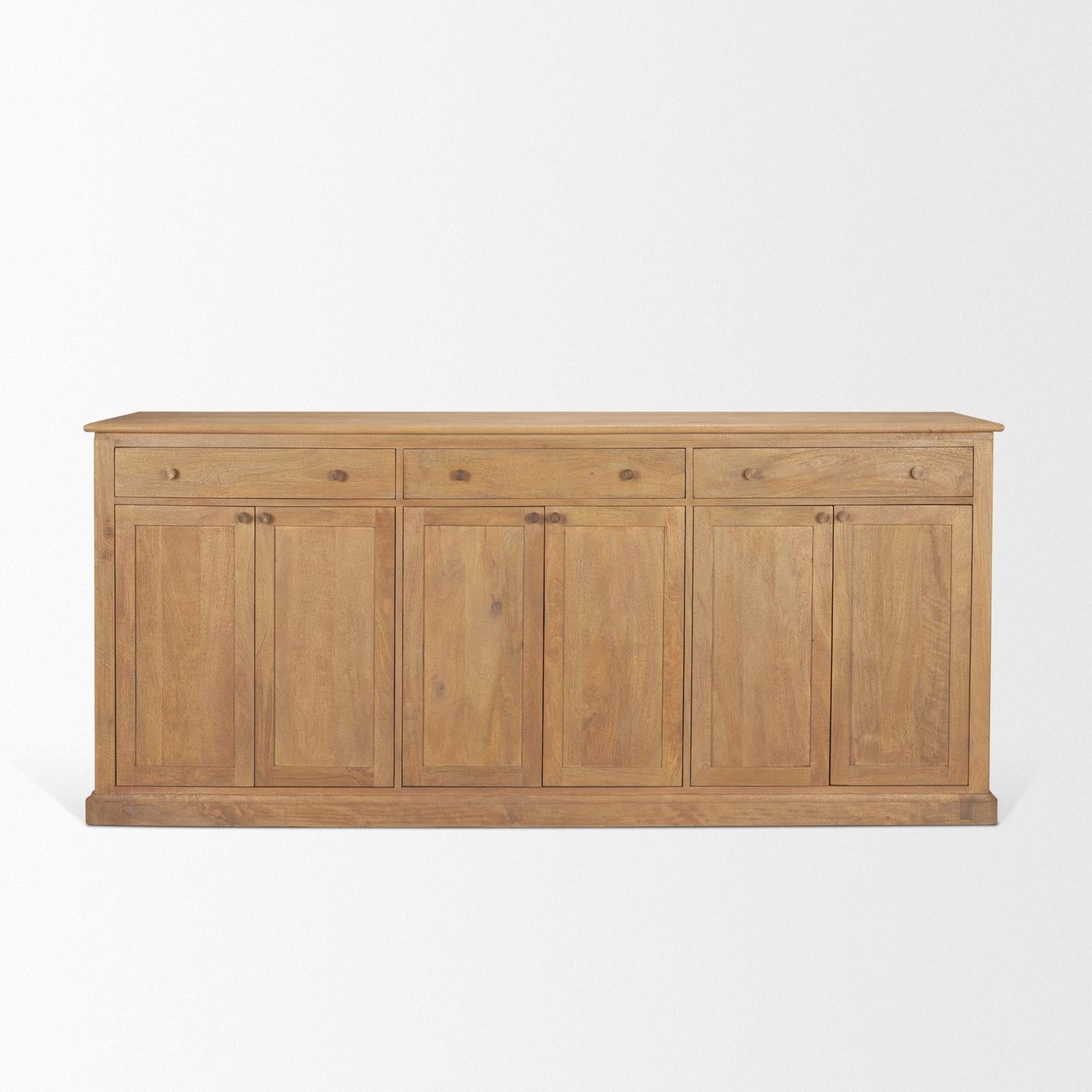 Mercana Baron 3-Drawer 6-Door Sideboard