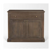 Mercana Baron Solid Wood 2-Door Accent Cabinet